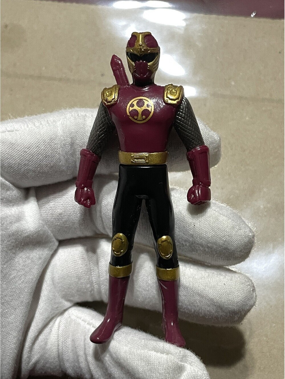 Kabuto Raiger Figure Bandai 2001 Hurricanger Super Sentai Power Rangers Over 3"